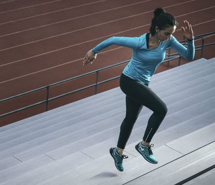 bleacher run exercise on a low calorie diet